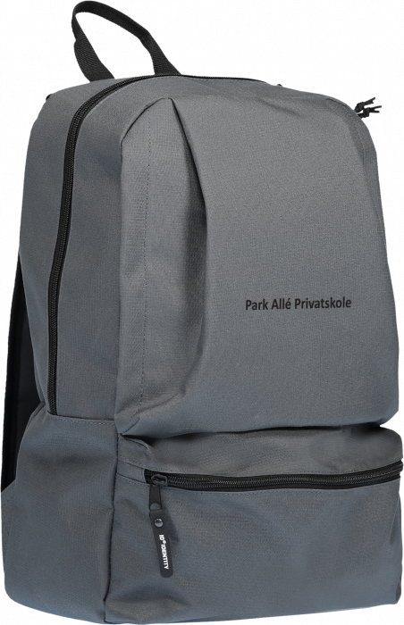 ID - Pap Backpack - Gris & negro