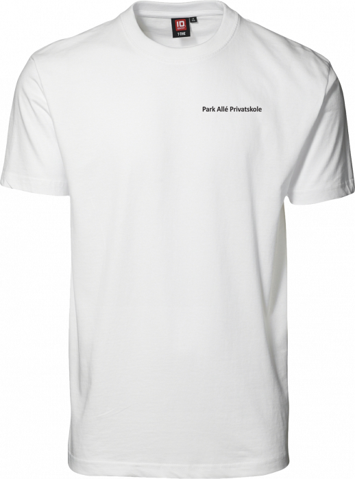 ID - Pap Bomulds T-Time T-Shirt Børn - Hvid
