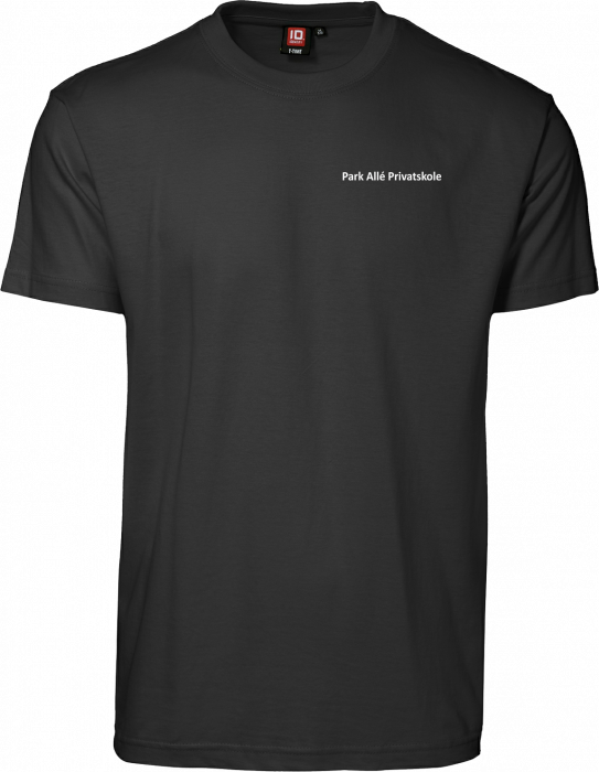 ID - Pap Cotton T-Time T-Shirt Ks - Zwart
